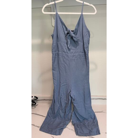 Wranlger Retro Women's Blue Romper Strappy with Pants Size Large - Picture 1 of 6